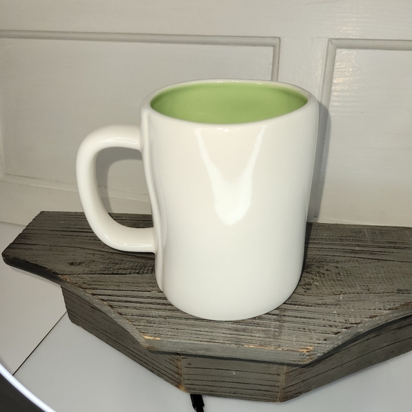 Rae Dunn Artisan Collection by Magenta Hello Spring Coffee Cup Ivory - Picture 4 of 7